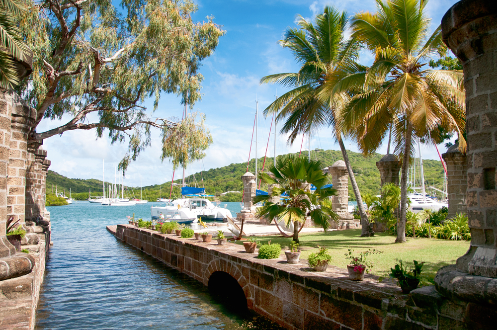 harbour in antigua