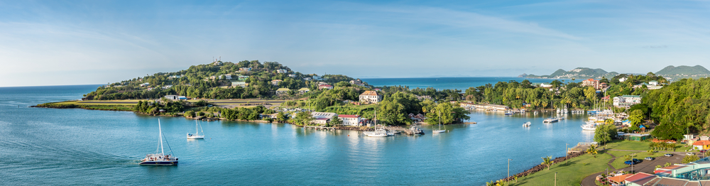 view of st lucia