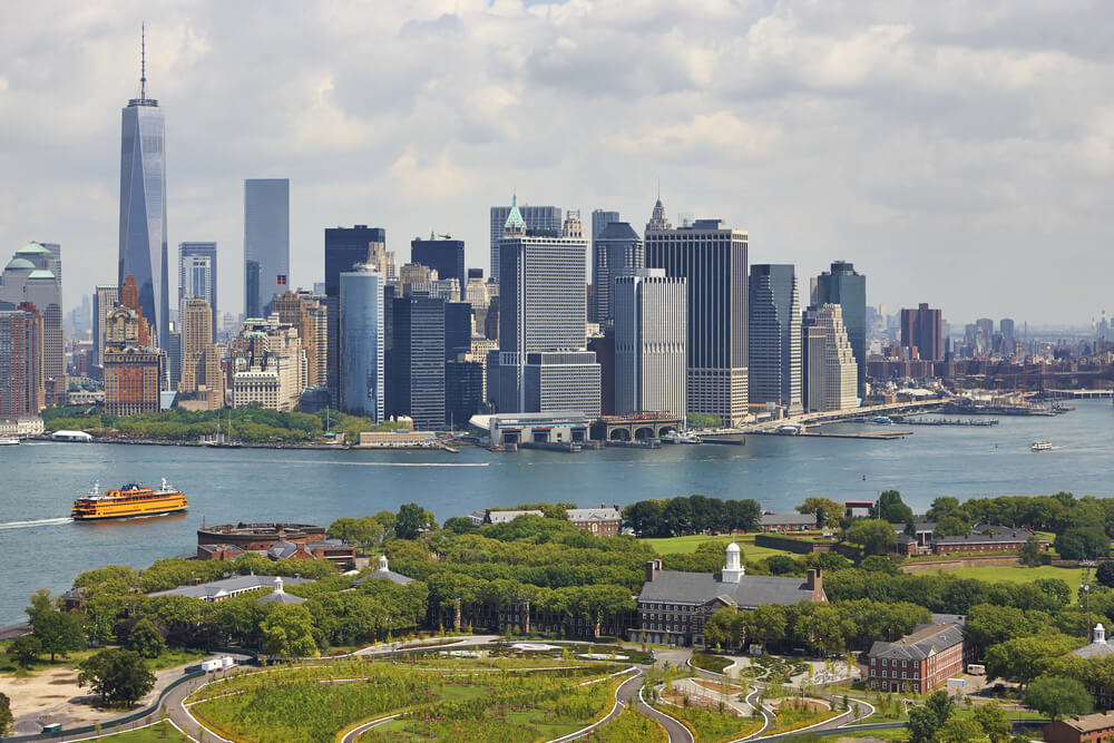 view of new york city