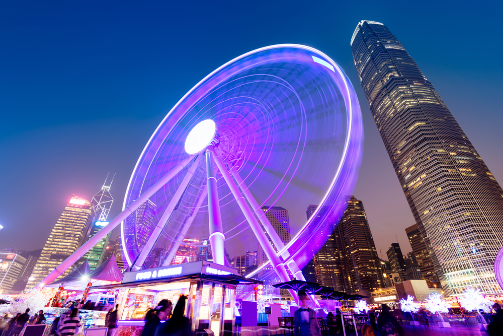 honk kong observation wheel