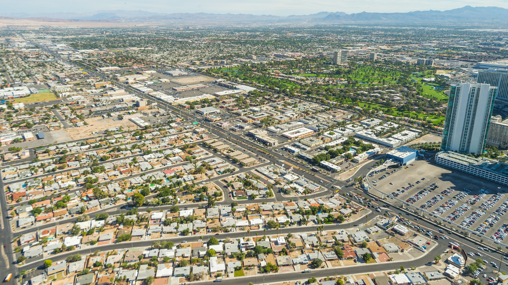 view of las vegas stratosphere