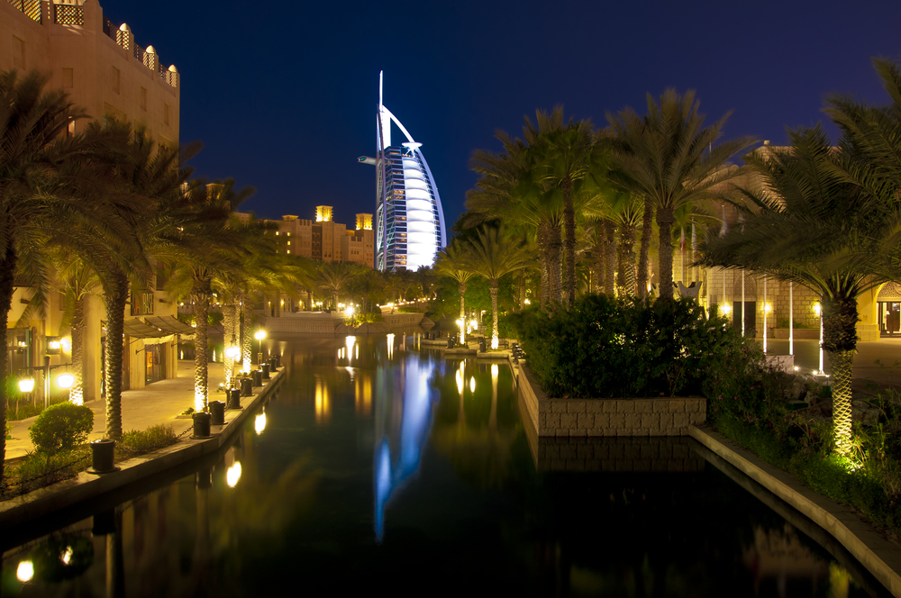 Burj Khalifa by night