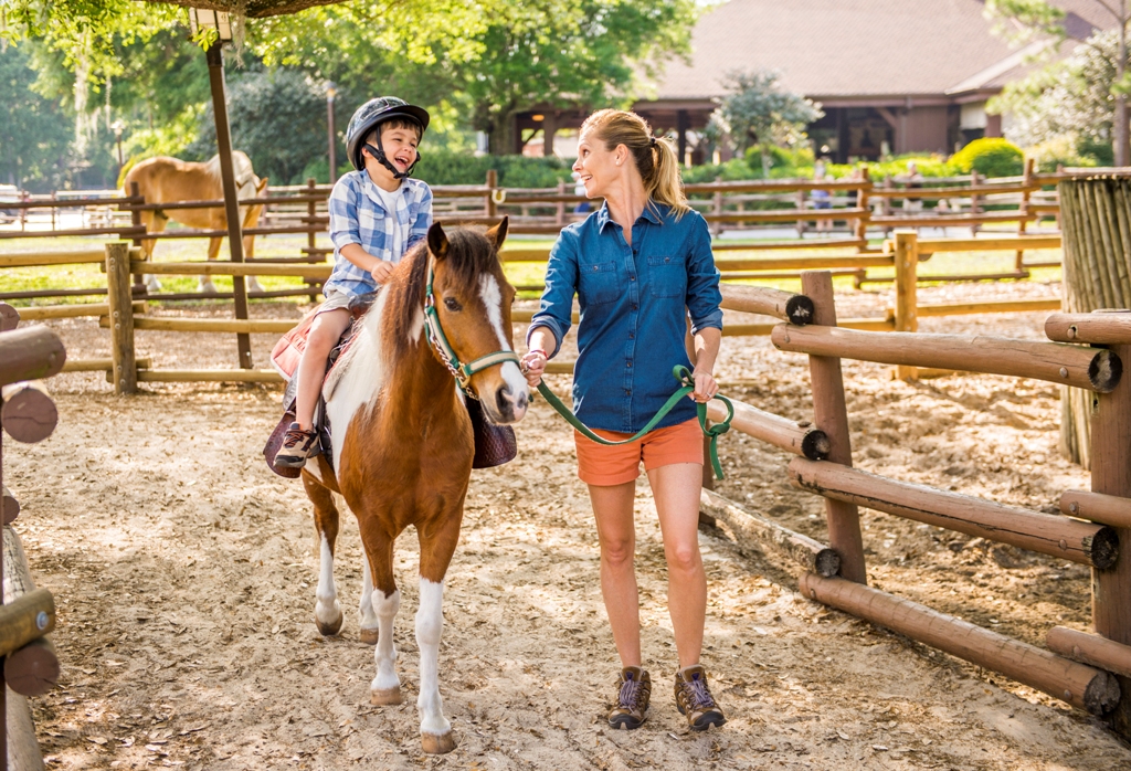 boy horseriding