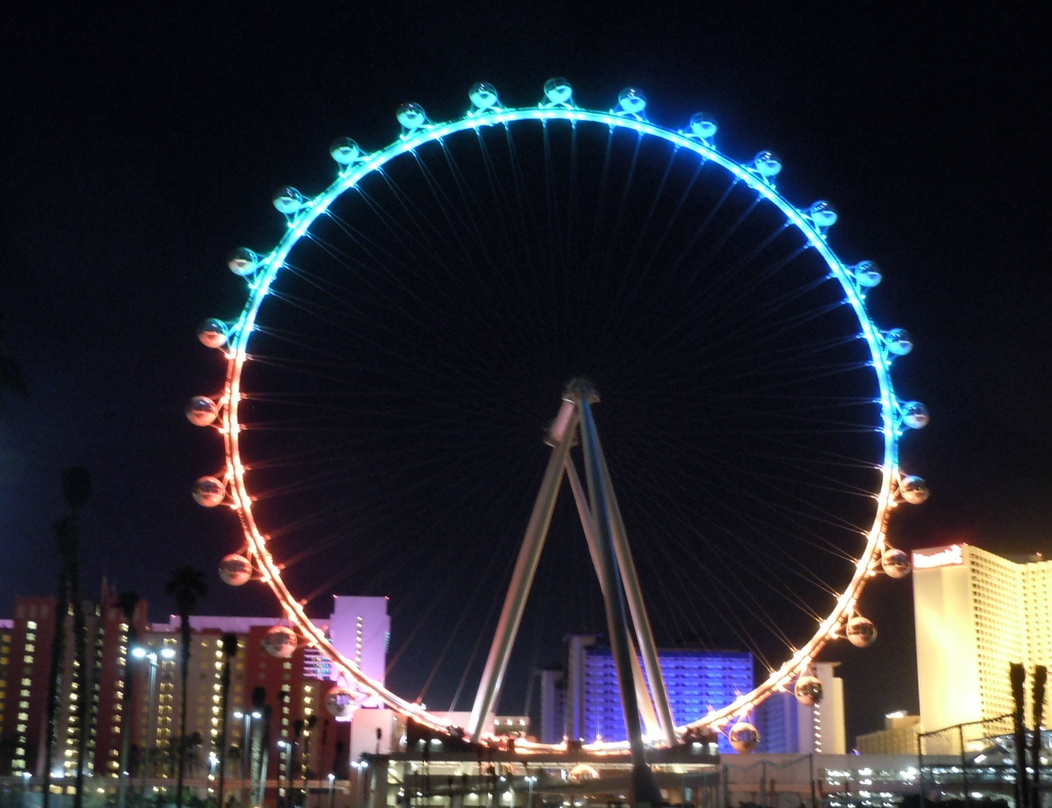 High Roller Observation Wheel in las vegas