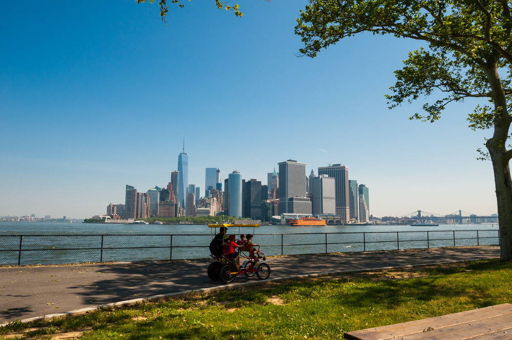 bike mornings governors island new york