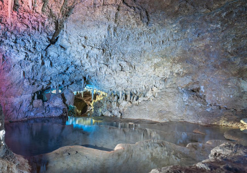 Harrison’s Cave in barbados