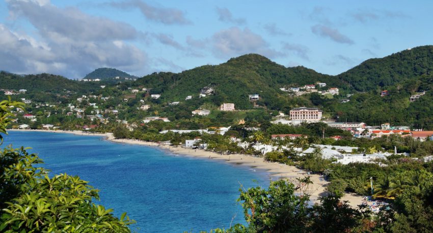 grand ase beach in grenada