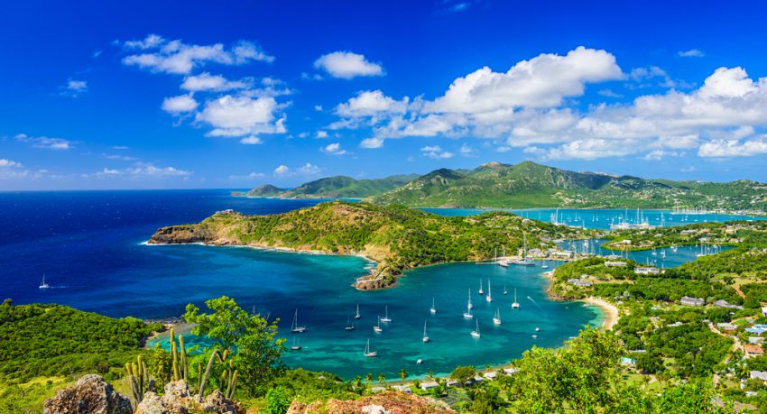 the island of antigua