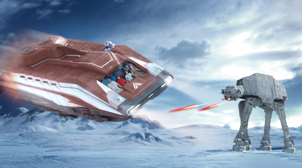 SF・ファンタジー・ホラー Star Wars Star Tours Chip & Dale Ewoks SF