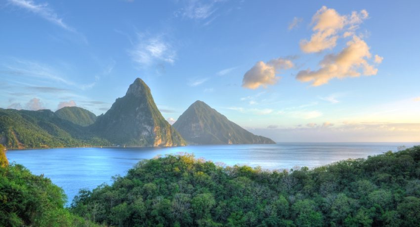 view of st lucia