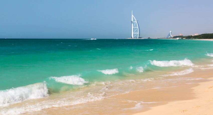 public beach in dubai