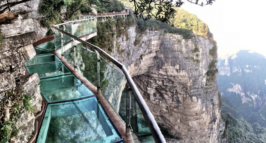 glass bridge