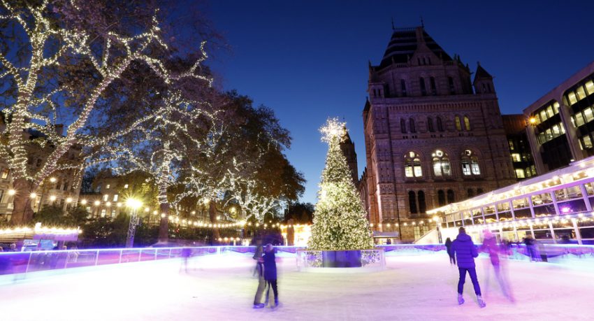 ice ring at christmas