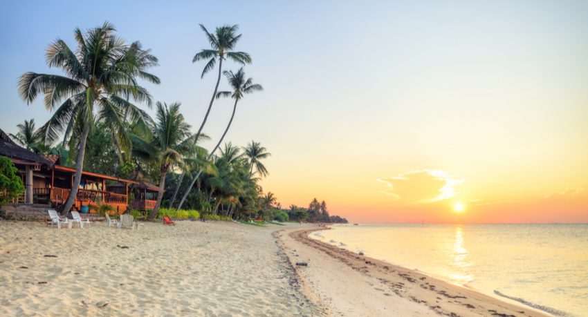 beach in cuba